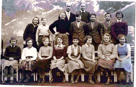 Tangen skule 6 klasse 1952